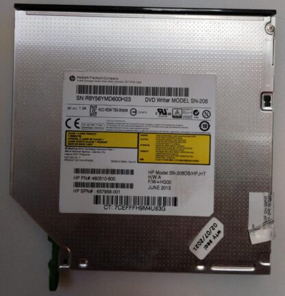 Dvd RW Disquetera HP SN-208 Reacondicionado