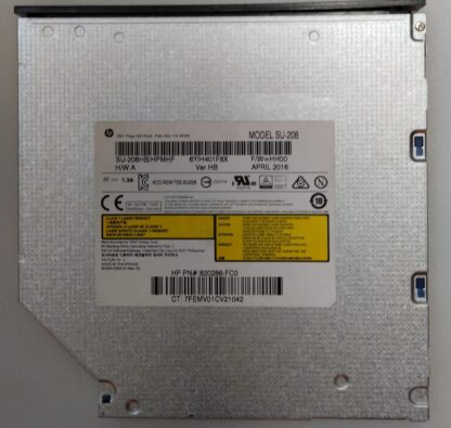 Dvd RW Disquetera HP SU-208 Reacondicionado