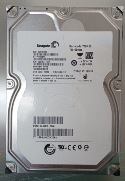 Controladora ST3750528AS