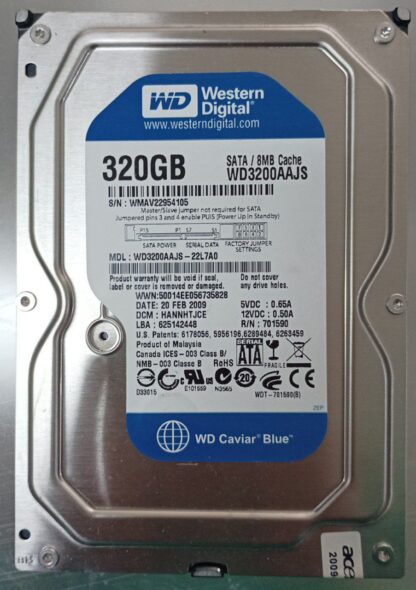 Controladora WD3200AAJS