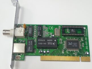 Tarjeta PCI Ethernet Manli RTL8029AS RJ45/BNC de 10 Mbps - REACONDICIONADO