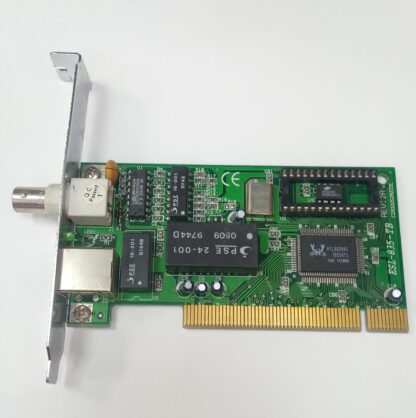 Tarjeta PCI Ethernet Manli RTL8029AS RJ45/BNC de 10 Mbps - REACONDICIONADO