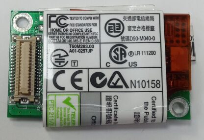 Lote de 4: Módem para portátil IBM Lenovo R40 MC-093 Anatel N10158 - REACONDICIONADO