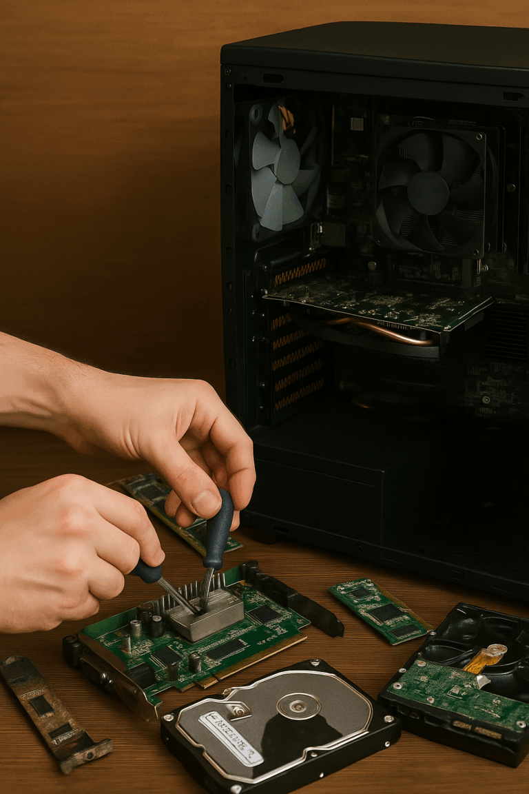Guía definitiva para montar tu PC con piezas recuperadas (sin morir en el intento)
