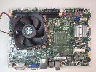 Placa base HP IPM61-TB con disipador + procesador Intel PENTIUM