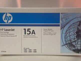 Cartucho de Toner HP LaserJet 15A 1000/1005/1200/1220/3300/3380 C7115A NUEVO