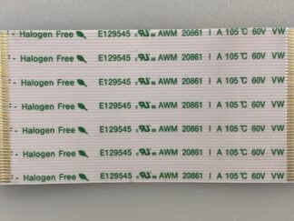 Cable plano Eunsung E129545 AWM 20861 105°C 60V VW‑1 FT1/FT2 | 50 pines | MEDIDAS: 5,19 cm de largo/ 2,5 cm de ancho | REACONDICIONADO