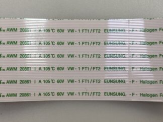 Cable plano Eunsung E129545 AWM 20861 | A 105ºC 60V VW-1 FT1/FT2 -F- | 50 pines | MEDIDAS: 5,9 cm de largo/ 2,55 cm de ancho | REACONDICIONADO