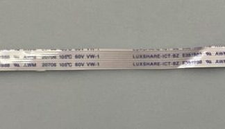 CABLE FLEX LUXSHARE-ICT-BZ E351988 AWM 20706 105ºC 60V VW-1 | 8 Pines | MEDIDAS: 54,5 cm de largo/ 1 cm de ancho | REACONDICIONADO