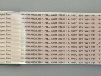 CABLE FLEX HANKWANG LTD-1 AWM 20941 | A 105ºC 90V VW-1 FT1 -F | 60 Pines | MEDIDAS: 20,8 cm de largo/ 3,2 cm de ancho | REACONDICIONADO