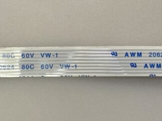 CABLE FLEX AWM 202624 80C 60V VW-1 | 8 Pines | MEDIDAS: 20,3 cm de largo/ 1 cm de ancho | REACONDICIONADO