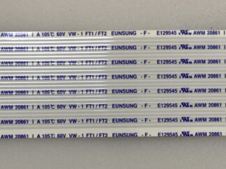CABLE FLEX EUNSUNG -F E129545 AWM 20861 | A 105ºC 60V VW-1 FT1/ FT2 | 25 Pines | MEDIDAS: 64,5 cm de largo/ 3 cm de ancho | REACONDICIONADO