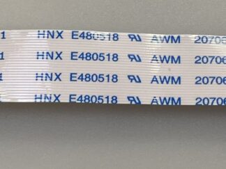 CABLE FLEX HNX E480518 AWM 20706 105C 60V VW-1 | 16 Pines | MEDIDAS: 8 cm de largo (10 cm si se estiran los dos extremos)/ 1,4 cm de ancho | REACONDICIONADO