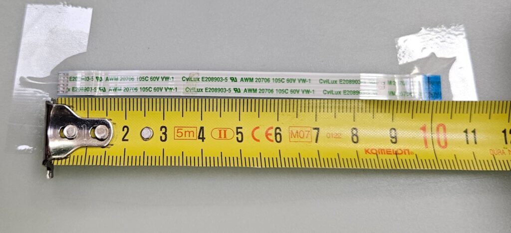 thumbnail image 2 of CviLux 8-Pin 17cm Cable - Different Side Connectors, AWM 20706 20624 - E208903-5 2 of 5