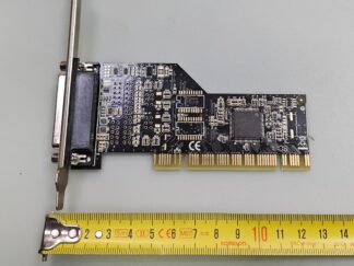 TARJETA CONTROLADORA PARALELA (PCI 1x) Moschip | PUERTO DB25 | Medidas 12.4cm largo / 12cm ancho 1 REACONDICIONADO