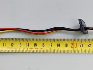 CABLE MOLEX-DISCO DURO LINK TEK E301571 AWM STYLE 1007 18AWG VW-1 80ºC 300V | PINES lado izquierdo 15 / conector intermedio 15 / molex blanco 4 | Medidas 33cm largo / 2,4cm ancho | REACONDICIONADO