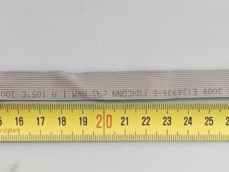 CABLE FLEX CINTA AWM 2651 VW-1 105ºC 300V E124936-E FOXCONN | PINES 14 lado derecho / 14 lado izquierdo | Medidas 41cm largo / 2,1cm ancho | REACONDICIONADO