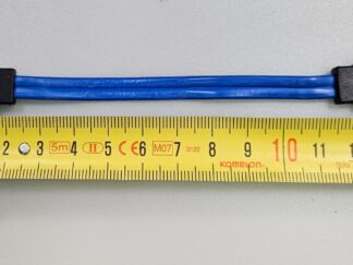 CABLE SATA CORTO AZUL | Medidas 13,2cm largo / 1,4cm ancho | REACONDICIONADO