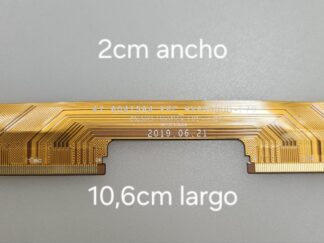 CABLE FLEX 47-6041564-FPC_HV650QUB-F70 | Medidas 10,6cm largo / 2cm ancho | REACONDICIONADO
