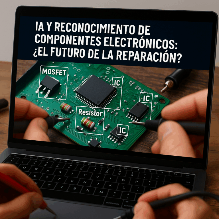 IA y reconocimiento de componentes electrónicos: ¿el futuro de la reparación?