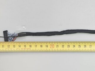 CABLE LVDS | PINES conector intermedio 36 / conector derecho 27 | Medidas 35,5cm largo / 3,7cm ancho | REACONDICIONADO