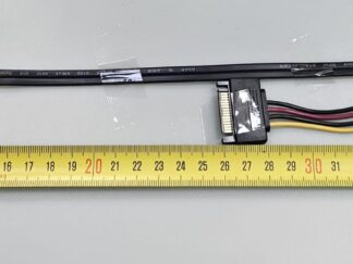 CABLE SATA AWM E321011 2725 VW-1 80ºC 30V 26AWG | Medidas 44cm largo / 5,8cm ancho lado derecho / 1,4cm ancho lado izquierdo | REACONDICIONADO