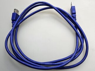 CABLE USB MACHO-HEMBRA | AZUL | Medidas 1,80m largo | REACONDICIONADO