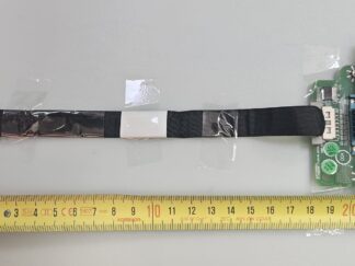 CABLE VGA PUERTO-PLACA | PINES puerto VGA 9 / conector a placa 14 | Medidas 22,2cm largo / 8cm ancho | REACONDICIONADO