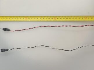 ALTAVOZES TV | NEGRO | MEDIDAS 13 X 6,5 cm CADA ALTAVOZ Y CABLE DE 116 cm DE EXTREMO A EXTREMO | REACONDICIONADO