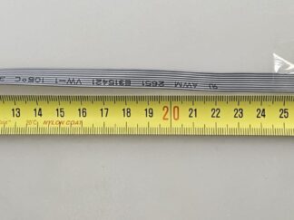 CABLE FLEX AWM 2651 E315421 VW-1 105ºC 300V 28AWG | 35,5cm largo / 1,6cm ancho | PINES 9 | REACONDICIONADO