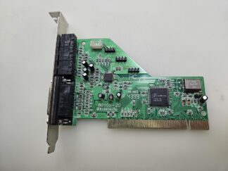 TARJETA DE SONIDO Y VIDEO FORTEMEDIA | Medidas 12,5 largo / 12cm ancho | PUERTOS MIC / LINE / AUDIO / MIDI | REACONDICIONADO