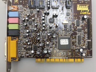 TARJETA DE AUDIO CREATIVE LABS SOUND BLASTER LIVE! MODELO SB0100 | REACONDICIOANDO