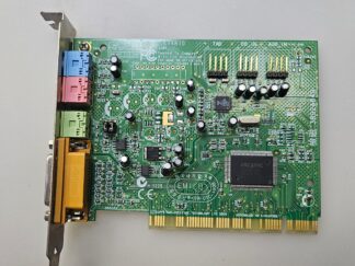 TARJETA D ESONIDO Y VIDEO | Medidas 12,4cm largo / 12,2cm ancho | REACONDICIONADO