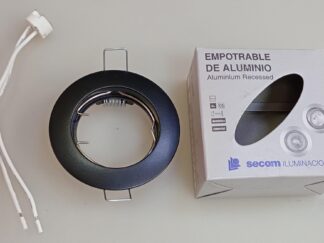 aro empotrable de aluminio Secom niluminación aro empotrable de aluminio