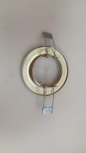 foco empotrable redondo GU10/MR16 Secom Soporte para foco empotrable