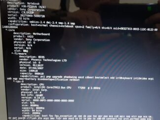 Portatil SONY PCG-393M