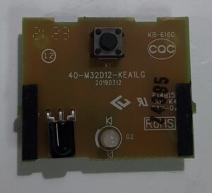 Boton Power Receptor Infrarrojos Thomson 40-M32D12-KEA1LG