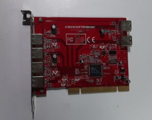 Tarjeta PCI de puertos USB Conceptronic C480i1
