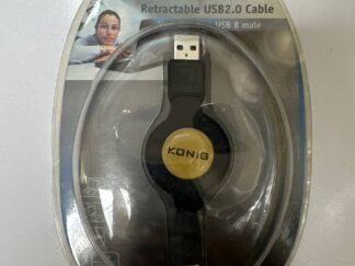 Cable USB 2.0 retráctil König König Retractable USB2.0 Cable