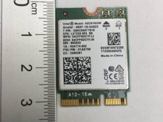 Tarjeta WiFi portátil Intel AX201NGW / L57250-005 / 01AX798 / PD9AX201NG