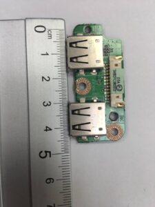 Placa USB Toshiba DA0BB1PC6D0 Rev:D / 3YBD1UB0003