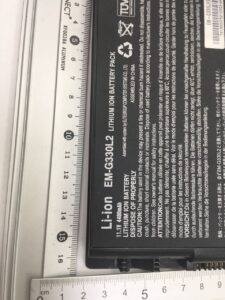 Batería portátil Elitegroup EM-G330L2 / 11.1V 4400mAh
