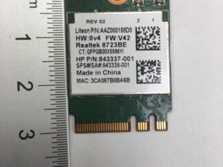 Tarjeta WiFi portátil HP / Realtek RTL8723BE / 843337-001 / 843338-001 / AAZ00015BD0