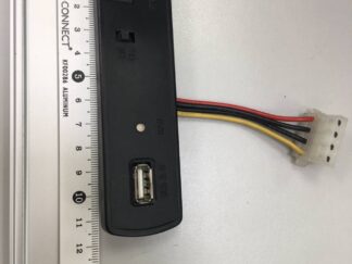 Panel frontal USB y audio PC Genérico USB 2.0 HD AUDIO AC97 MOLEX